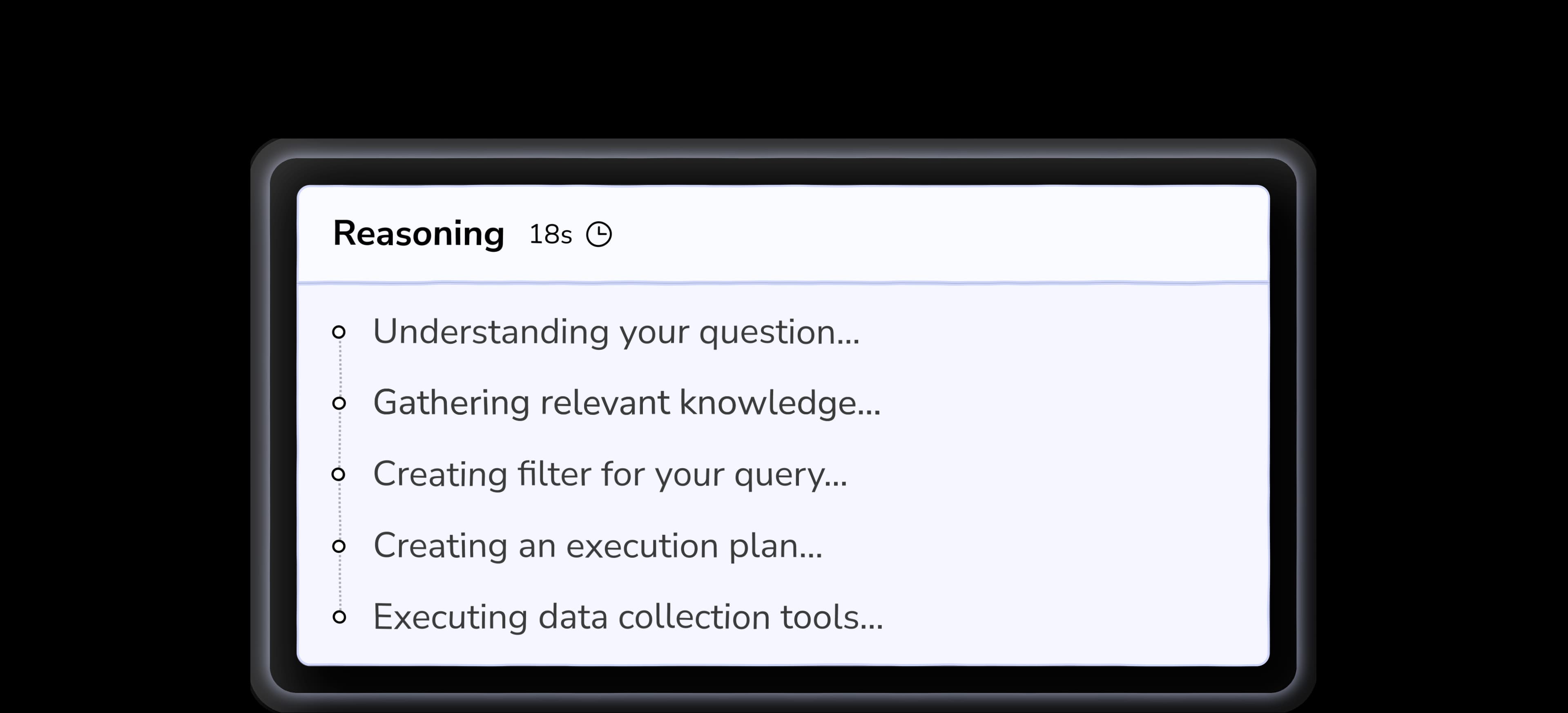 AI reasoning