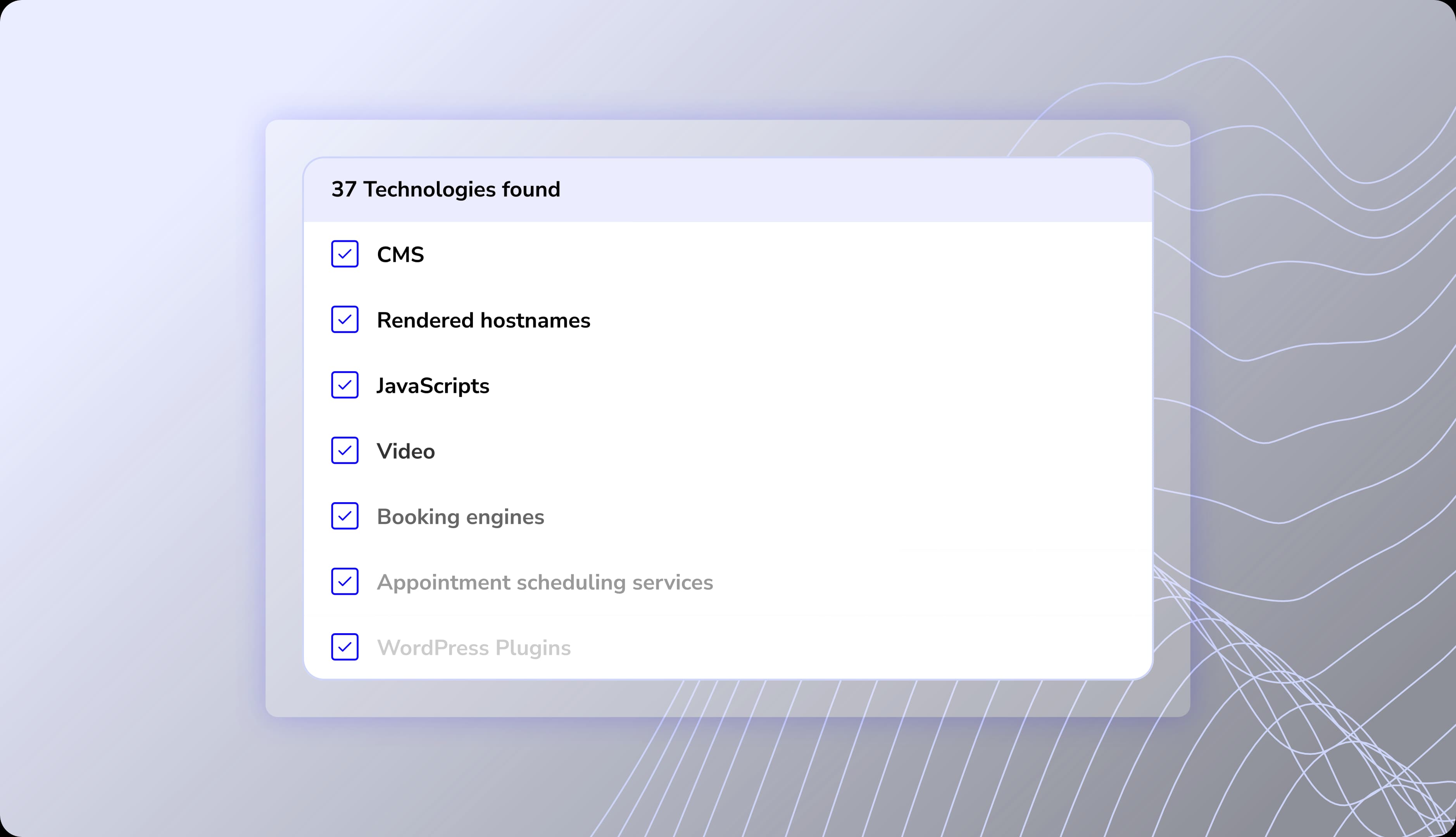 technologies found function