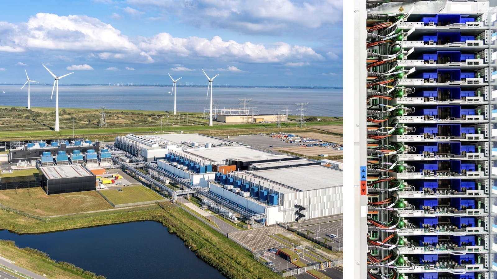 Figure 1: Google’s data center in Eemshaven, Netherlands (Source: Google)